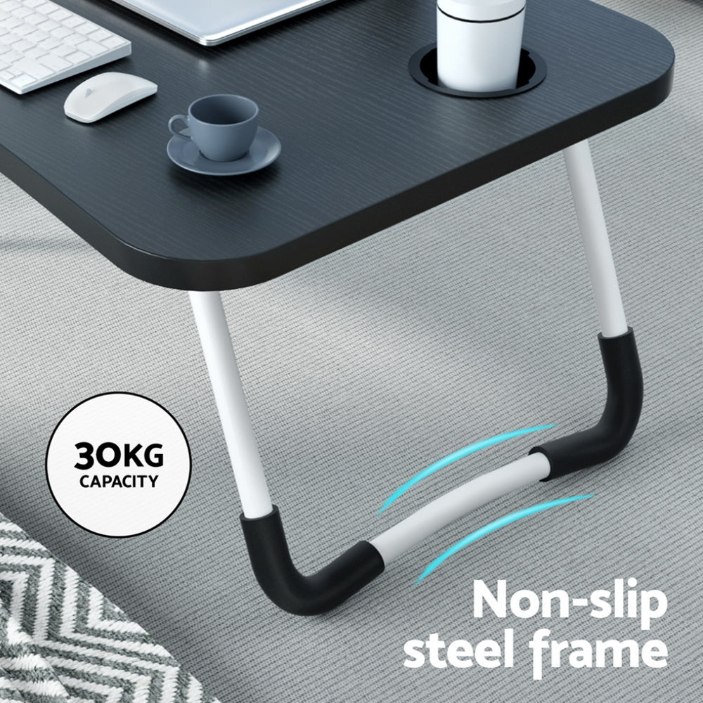 Laptop Desk Table Foldable Stand Lap Tray Sofa Bed Portable Adjustable Desks - Free Delivery