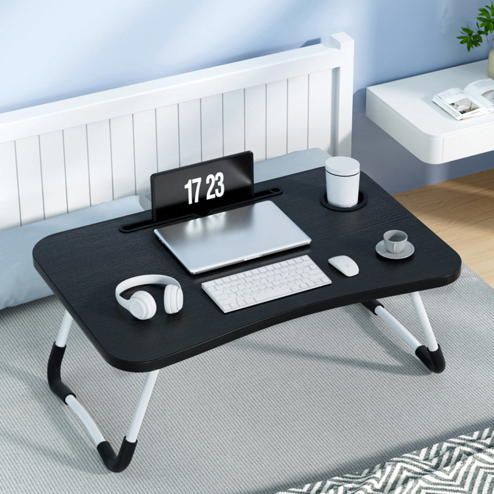 Laptop Desk Table Foldable Stand Lap Tray Sofa Bed Portable Adjustable Desks - Free Delivery