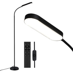 Artiss LED Floor Lamp with Remote Control & 4 Color Temperature Reading Living Room Bedroom Office