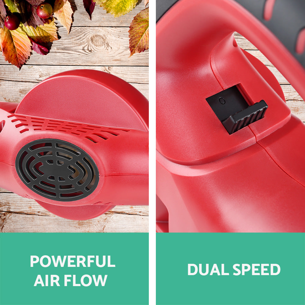 Giantz 20V Cordless Leaf Blower Garden Lithium Free Delivery