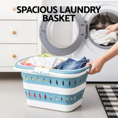 Artiss Laundry Basket Hamper Large Foldable Washing Clothes Storage Organiser