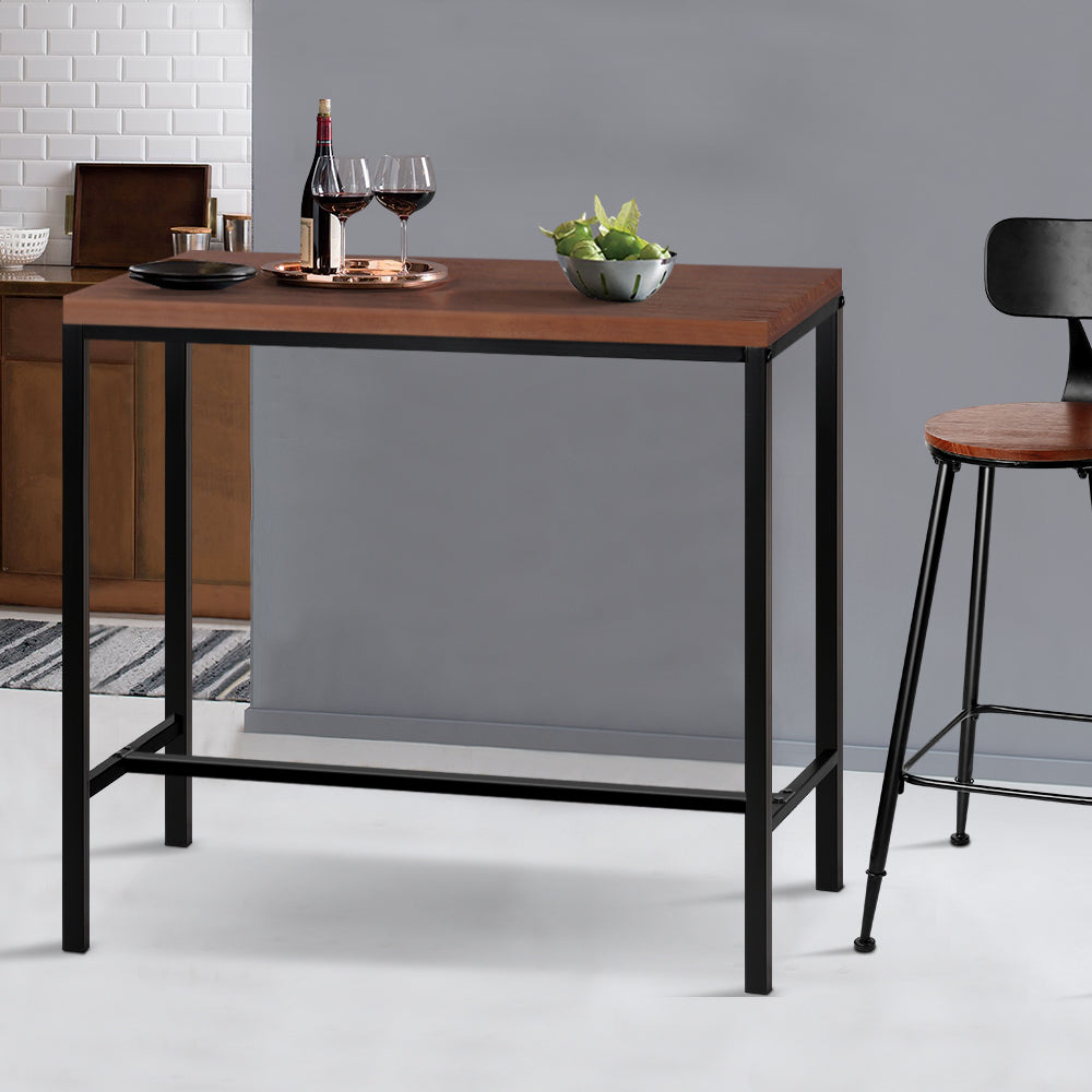 Artiss Alex Bar Table 100cm Rectangular