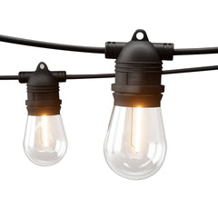 91m Festoon Lights Christmas Fairy String Lights Outdoor Party Garden Decor