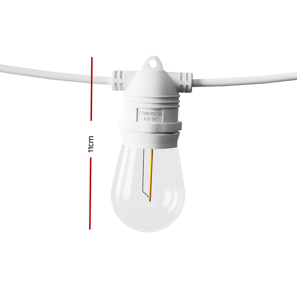 50m LED Festoon Light Outdoor String Light Christmas Wedding Party Decorations