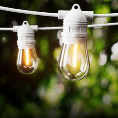 50m LED Festoon Light Outdoor String Light Christmas Wedding Party Decorations