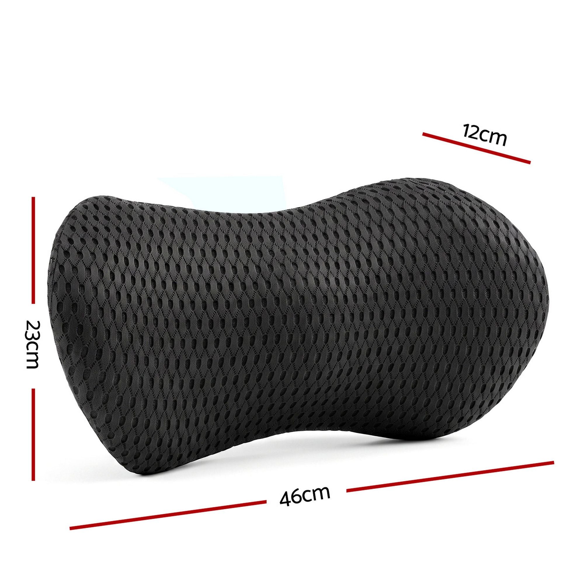 Artiss Lumbar Support Pillow for Office Chair and Car Ergonomic Memory Foam