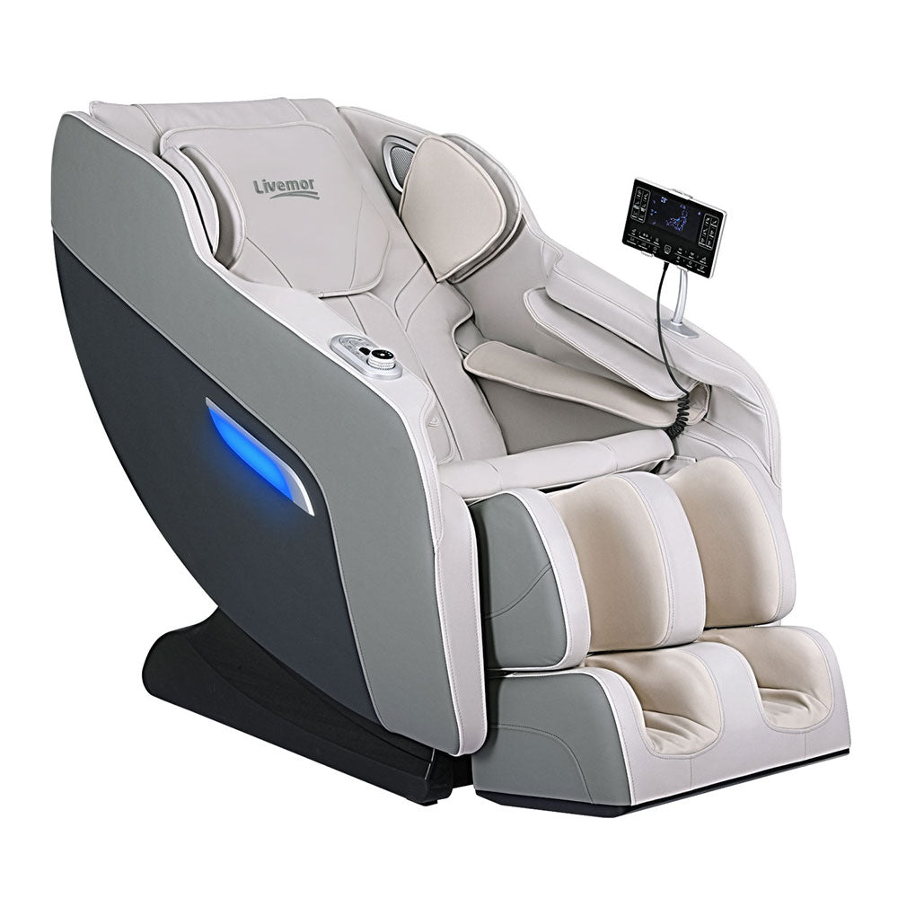 Livemor Flex Massage Chair Full Body Zero Gravity with Heat Recliner Home