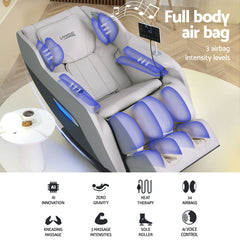 Livemor Flex Massage Chair Full Body Zero Gravity with Heat Recliner Home