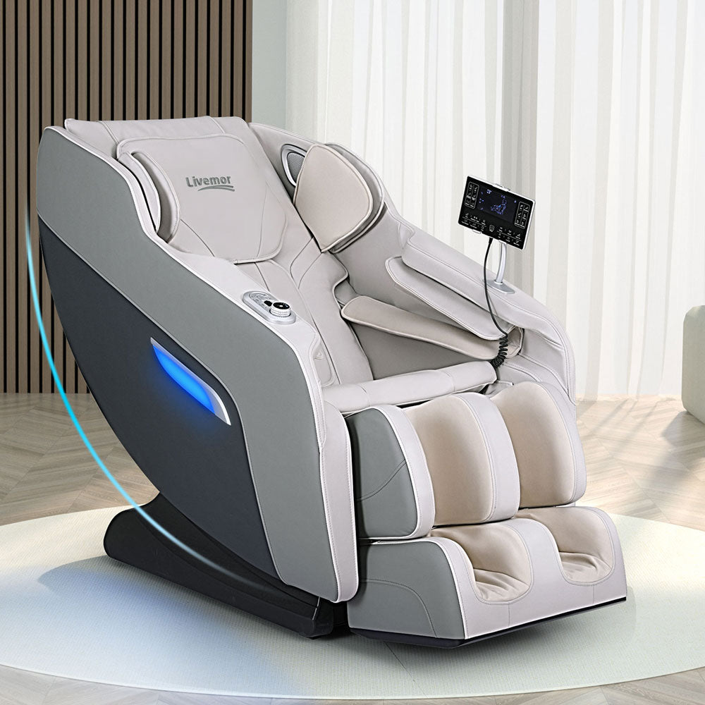 Livemor Flex Massage Chair Full Body Zero Gravity with Heat Recliner Home