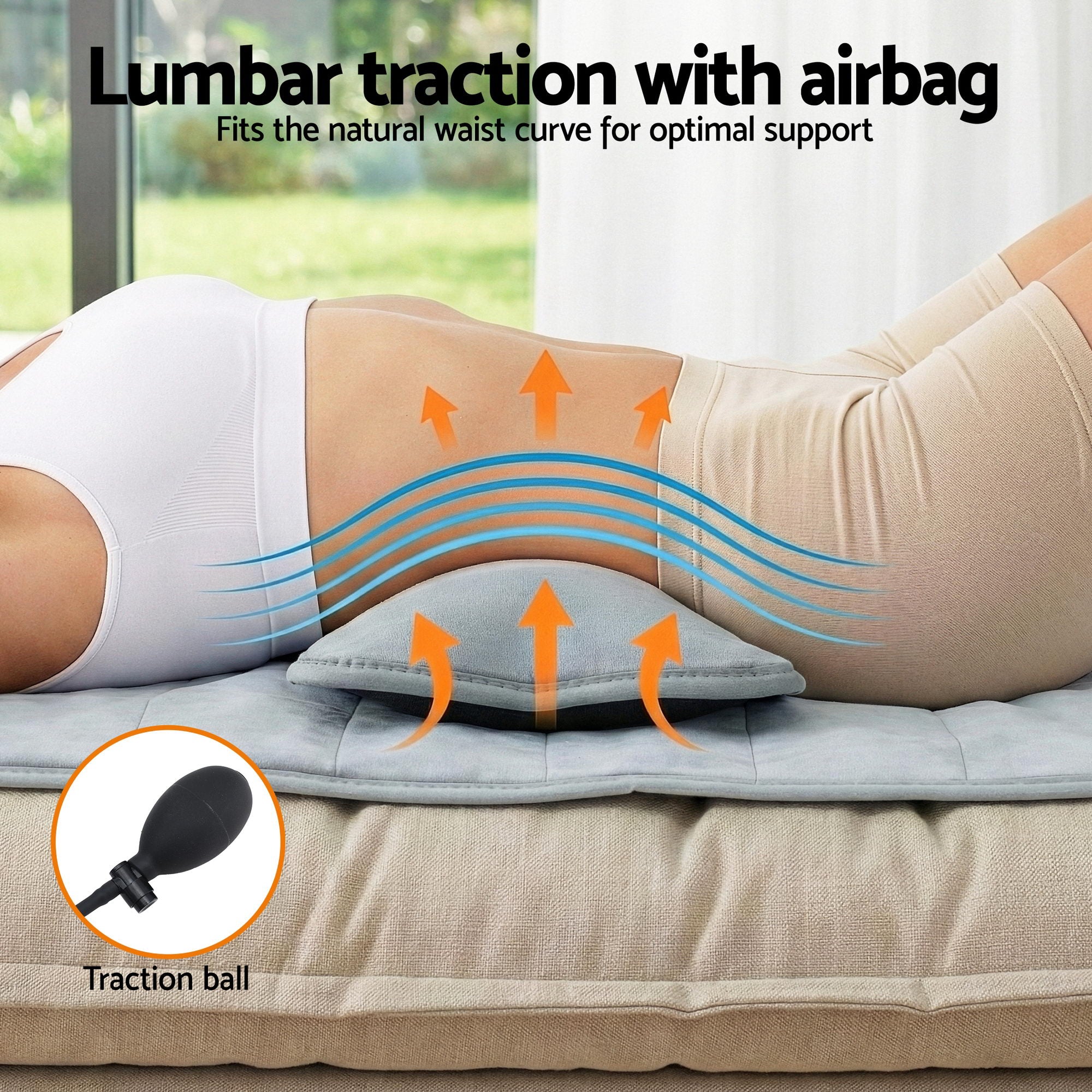 Livemor Massage Mat 10-nodes Vibration Heating Free Delivery