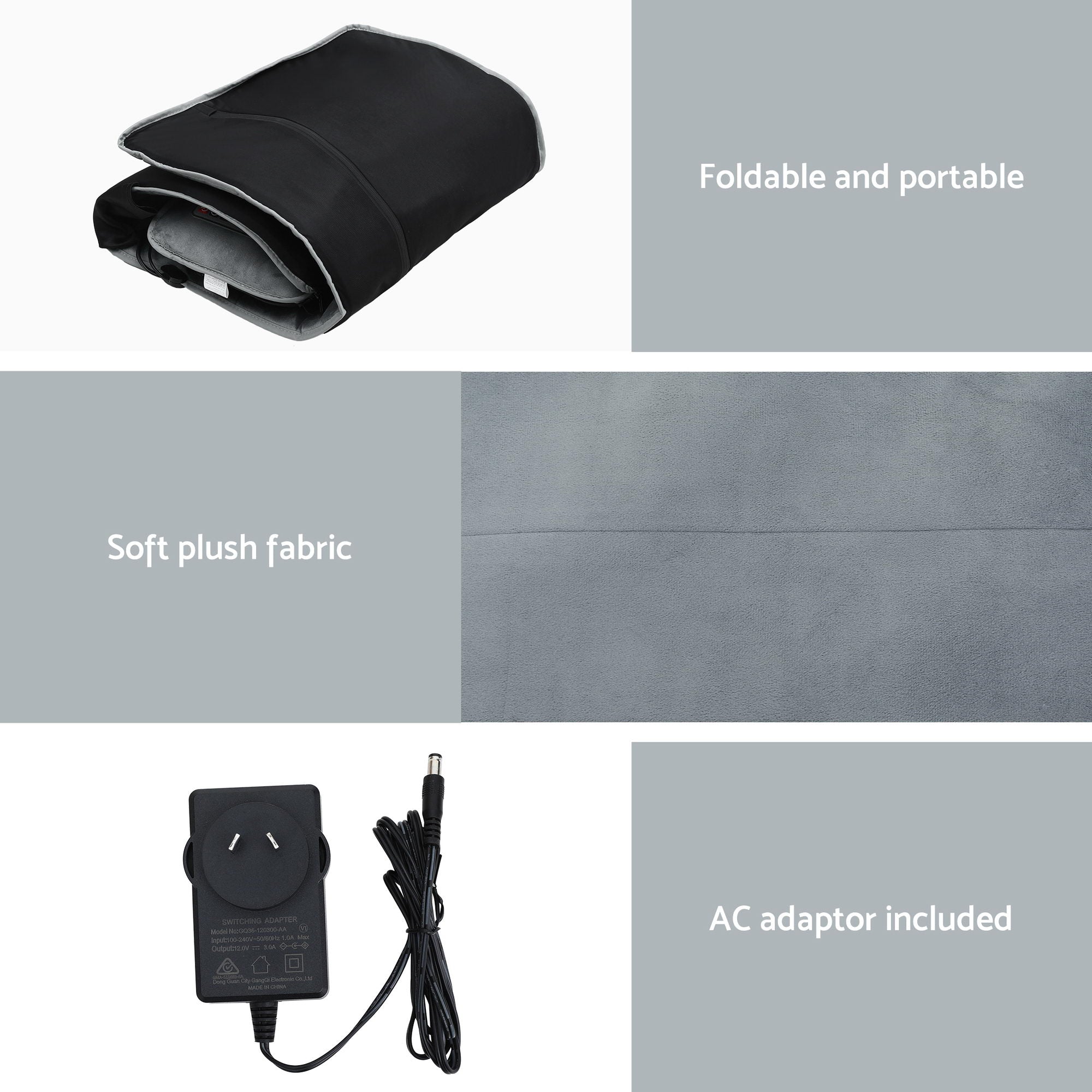 Livemor Massage Mat 10-nodes Vibration Heating Free Delivery