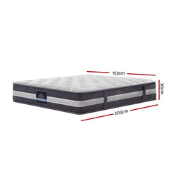 Giselle Bedding Queen Mattress Pocket Spring Queen 30cm