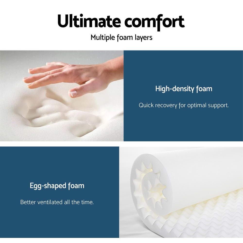 Giselle Bedding Queen Mattress Pocket Spring Queen 30cm