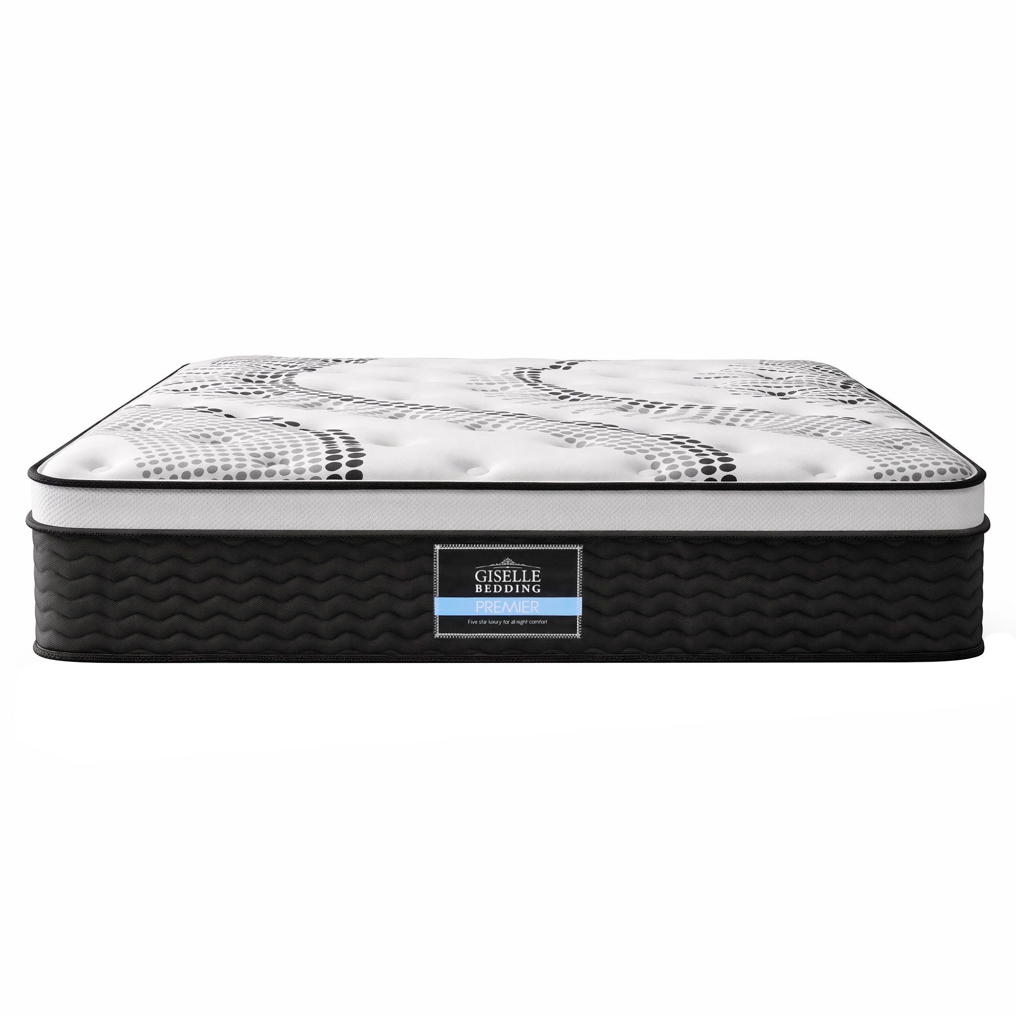 Giselle Bedding 32cm Mattress Euro Top Double