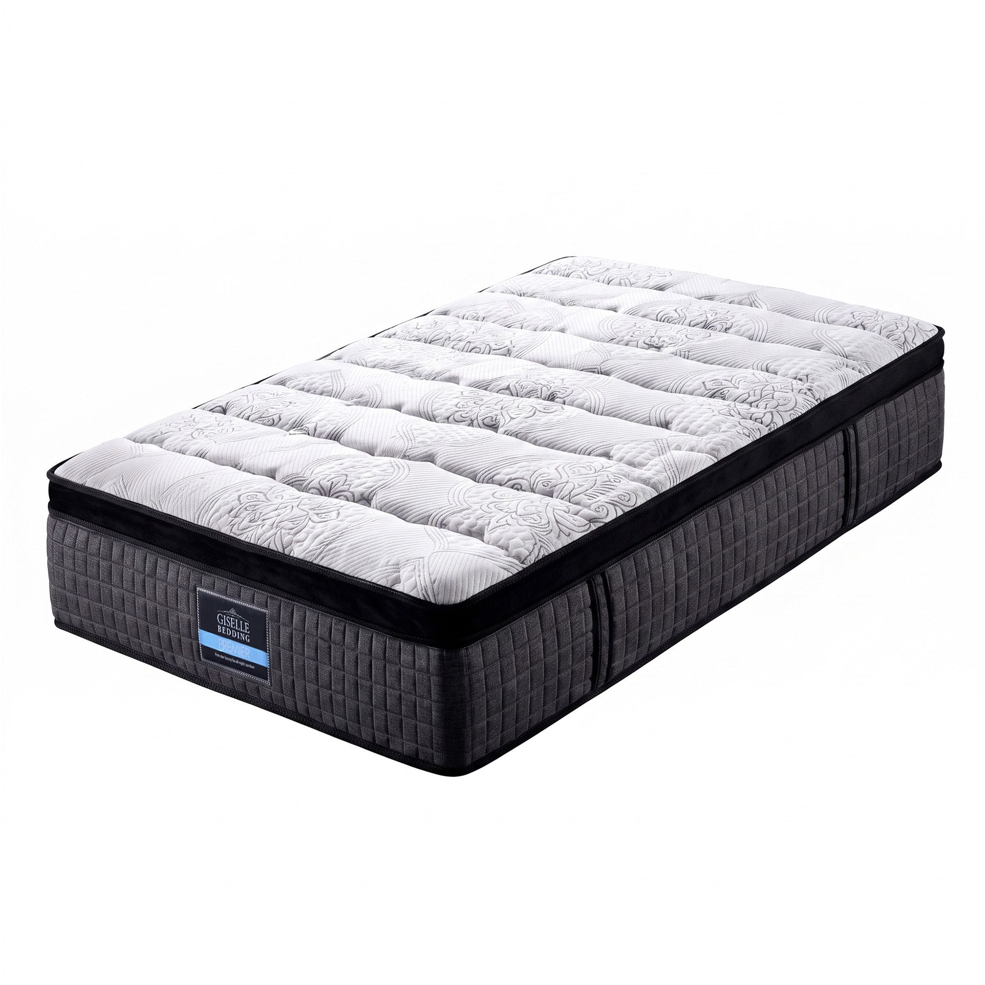 Giselle Bedding 34cm Mattress 9 Zone Latex Foam King Single