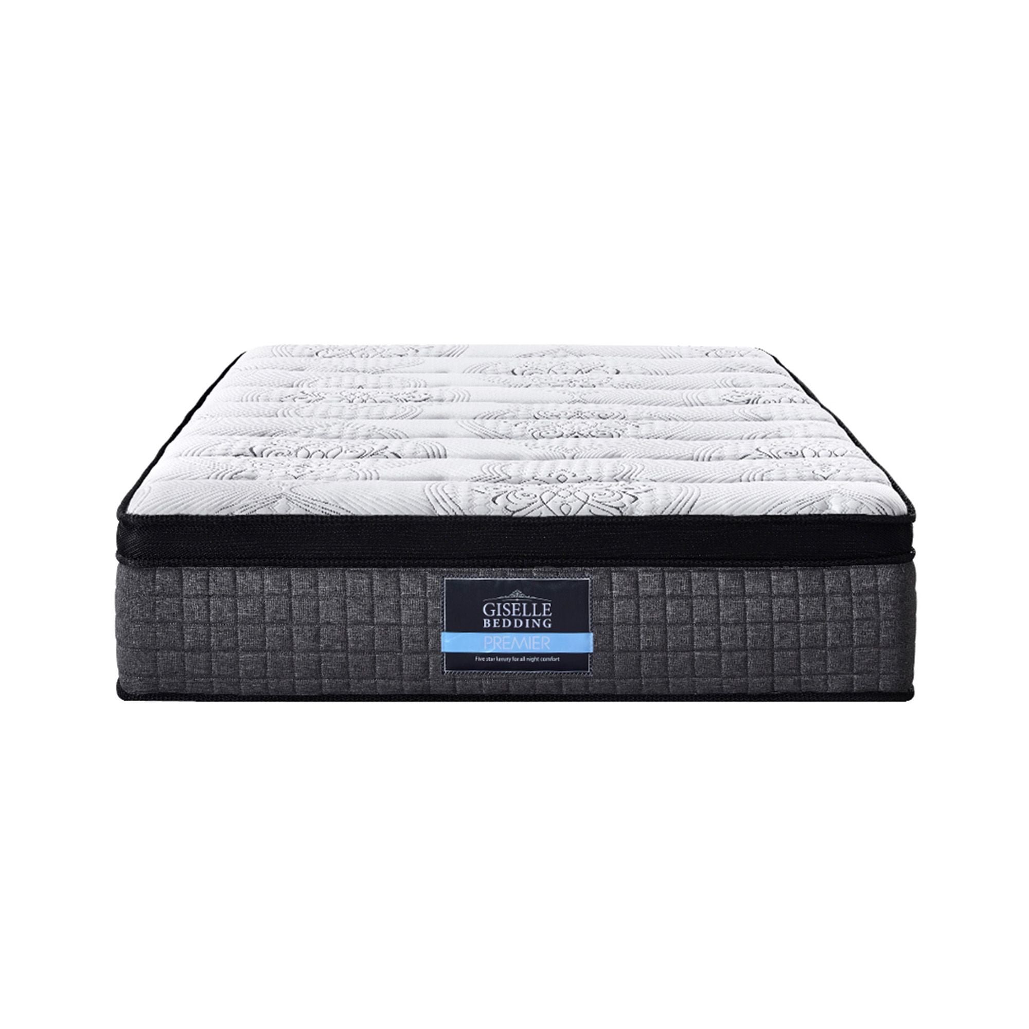 Giselle Bedding 34cm Mattress 9 Zone Latex Foam Queen