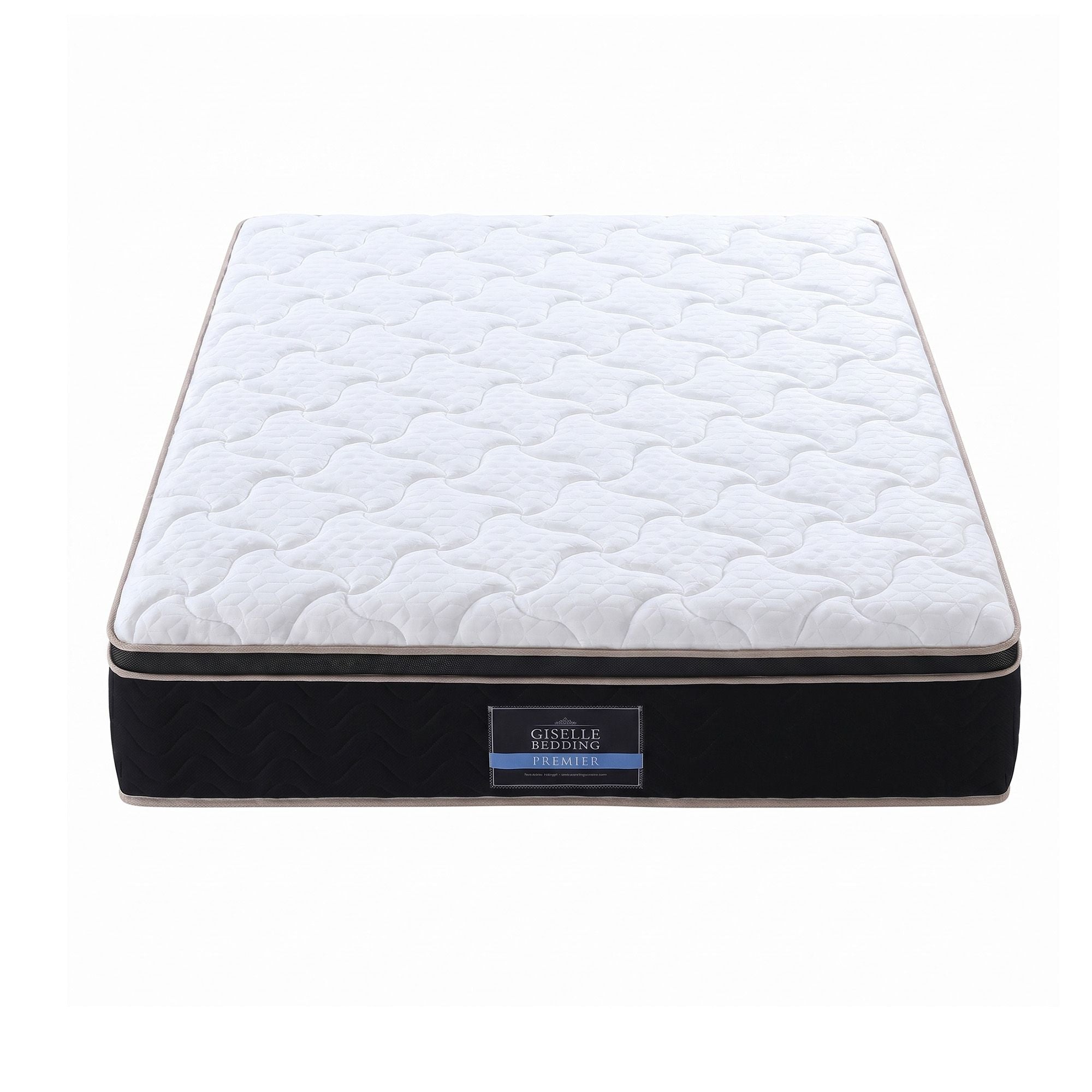 Giselle 35cm Double Mattress Firm with Copper Memory Foam and Edge Support