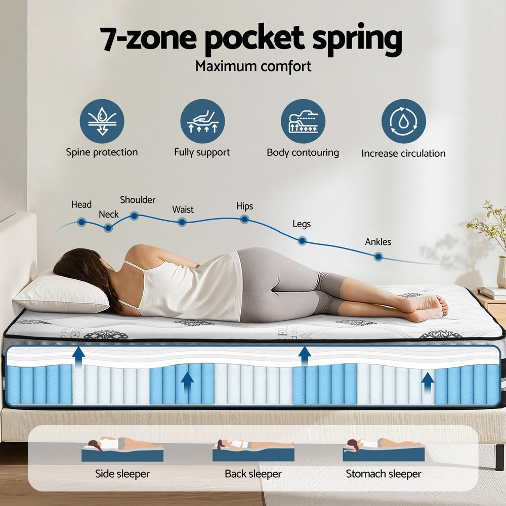Giselle Bedding 35cm Mattress Cool Gel Memory Foam Queen