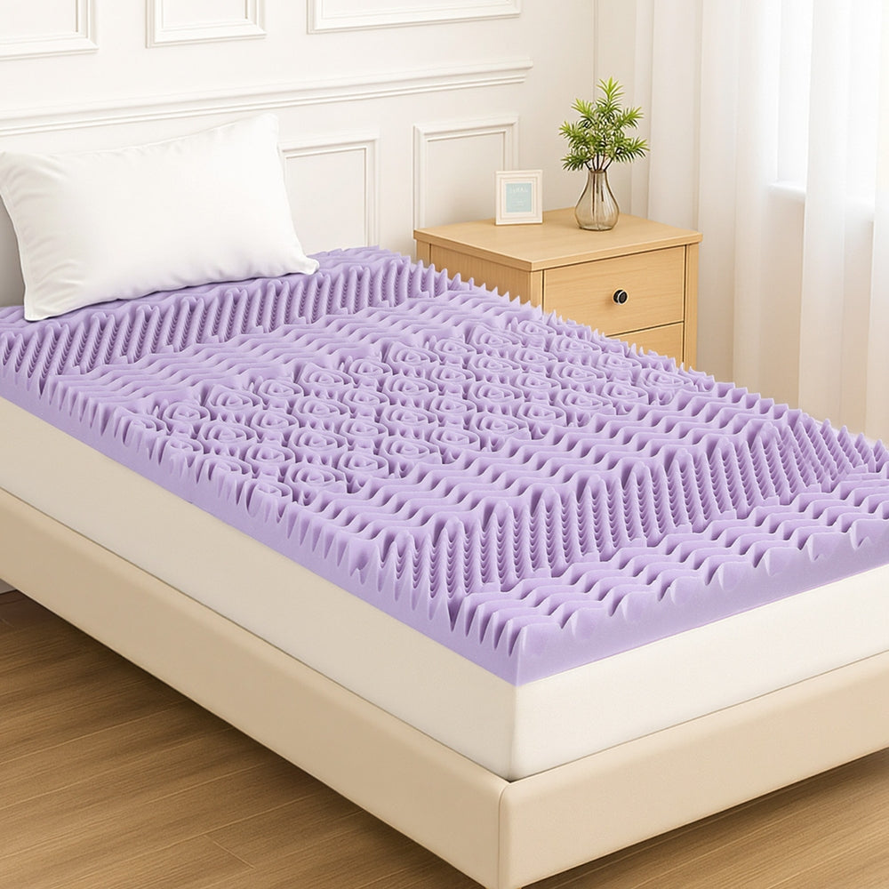 Giselle Bedding 8cm Memory Foam Mattress Topper Free Delivery