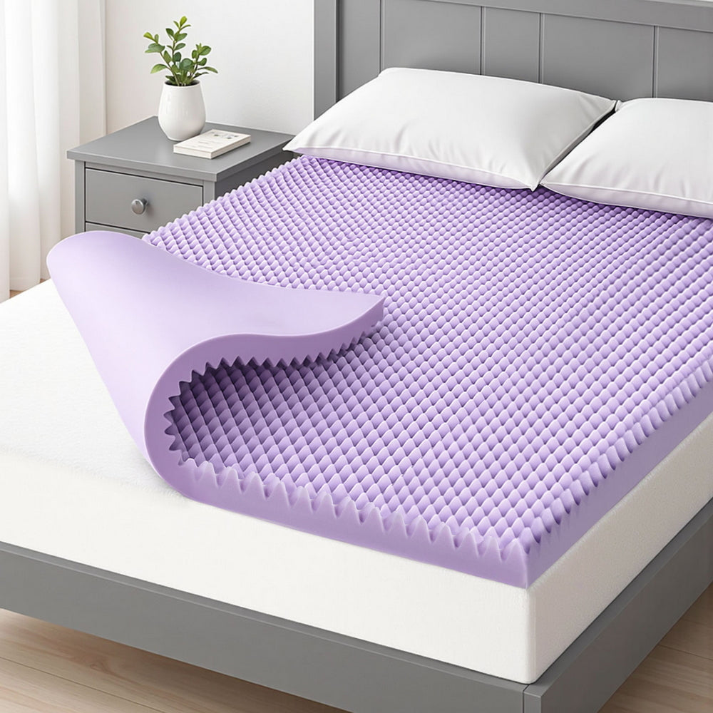 Giselle Bedding 5cm Memory Foam Mattress Topper Free Delivery