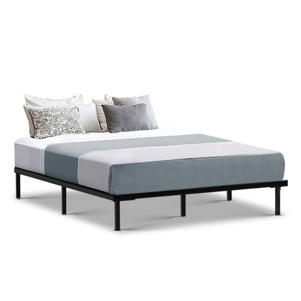Artiss Bed Frame Queen Size Metal Bed Frame TED