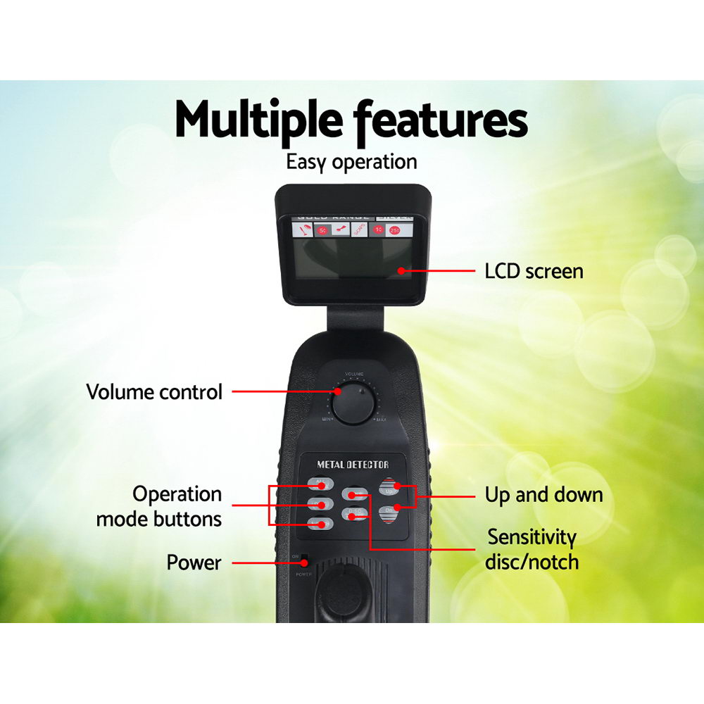 Weisshorn Metal Detector 180MM Deep Sensitive Waterproof Free Delivery