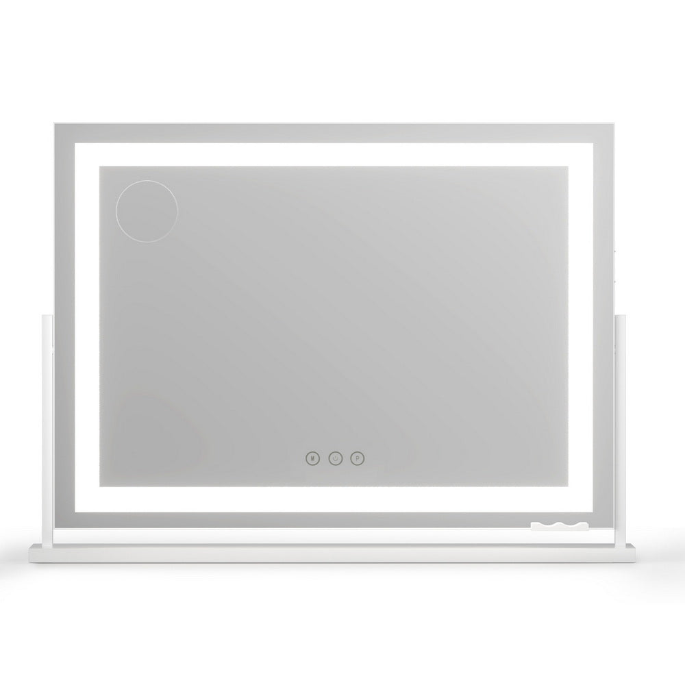 Embellir Makeup Mirror 80x58cm 360~ Rotatable Vanity Mirror with Lights Bright Light Strip Adjustable