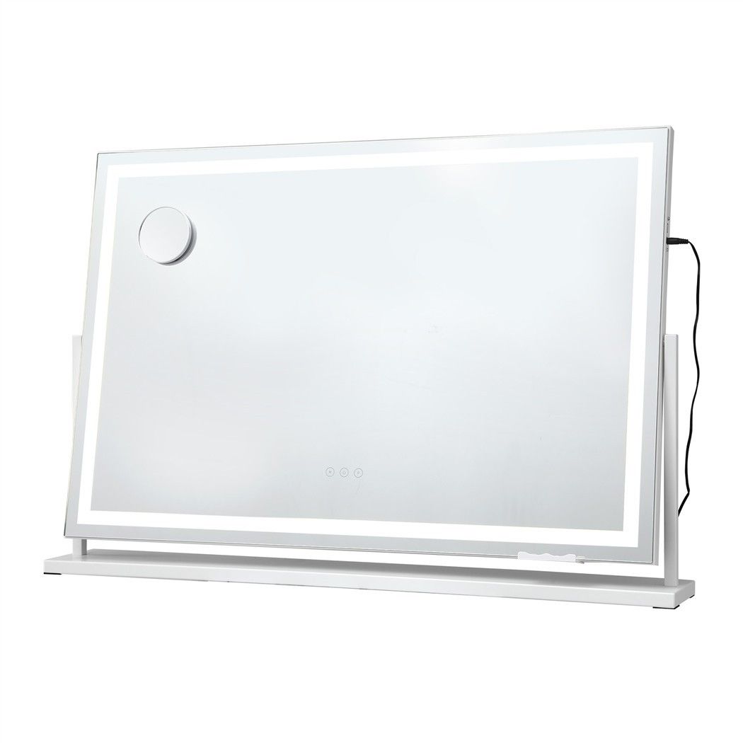 Embellir 90x60cm Makeup Mirror 360 degree Rotatable Vanity Mirror 10x magnifing
