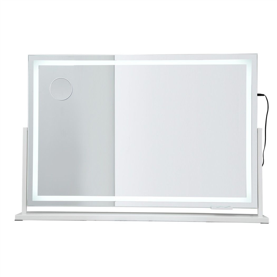 Embellir 90x60cm Makeup Mirror 360 degree Rotatable Vanity Mirror 10x magnifing