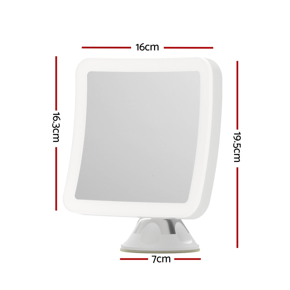 Embellir Makeup Mirror 10X Magnification LED Light Adjustable Rotation Cordless