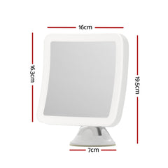 Embellir Makeup Mirror 10X Magnification LED Light Adjustable Rotation Cordless