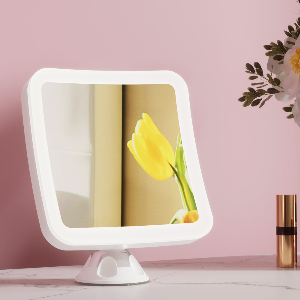 Embellir Makeup Mirror 10X Magnification LED Light Adjustable Rotation Cordless