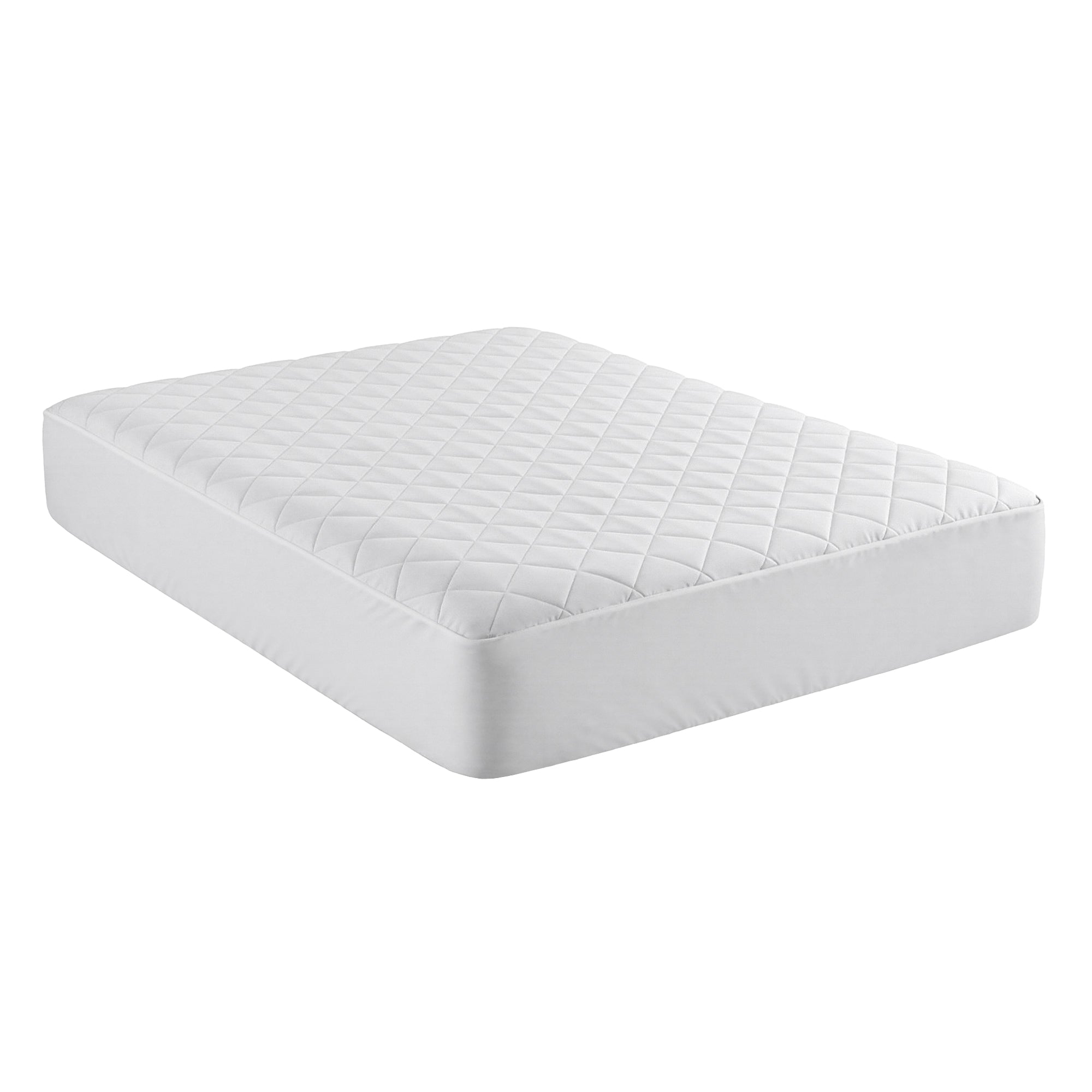 Giselle Waterproof Mattress Protector 100% Cotton Quilted Fitted Cover Double - Free Delivery