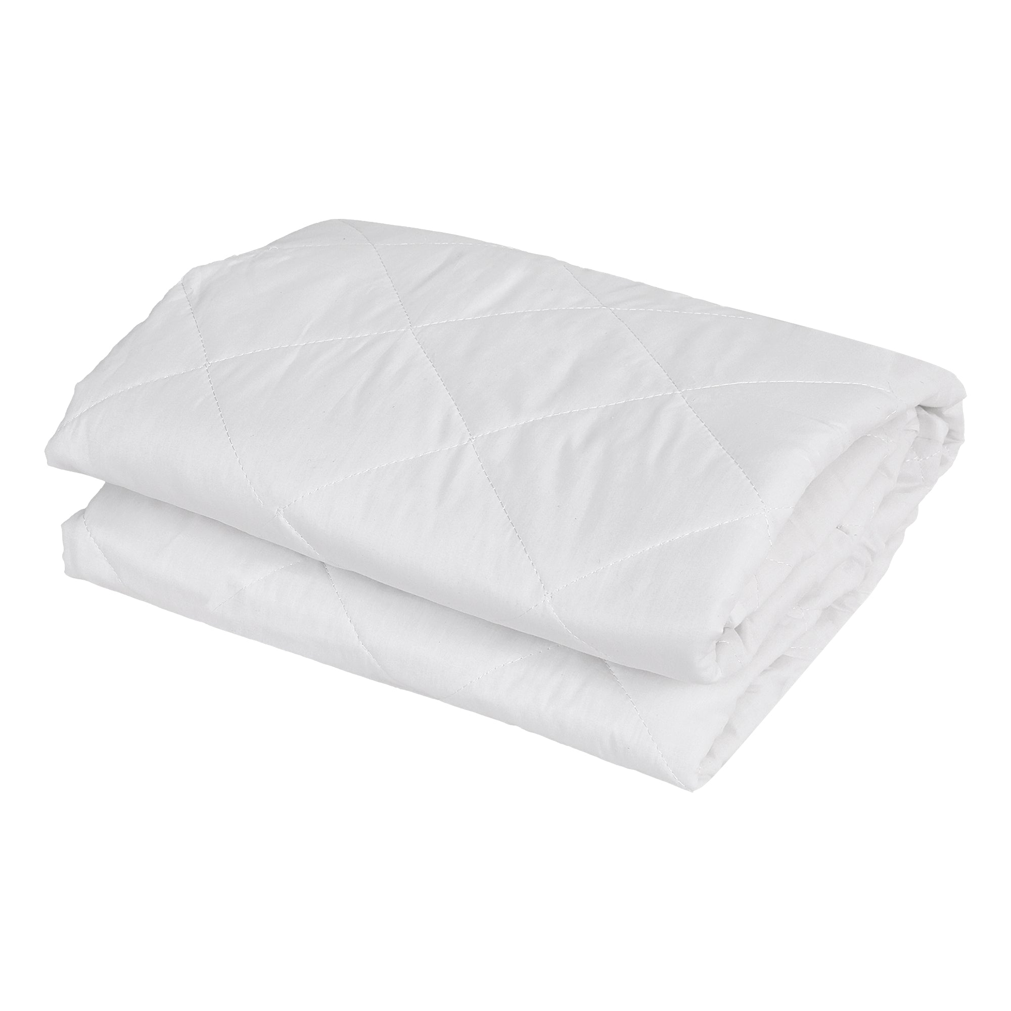 Giselle Waterproof Mattress Protector 100% Cotton Quilted Fitted Cover Double - Free Delivery