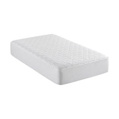 Giselle Waterproof Mattress Protector 100% Cotton Quilted Fitted Cover King Single - Free Delivery