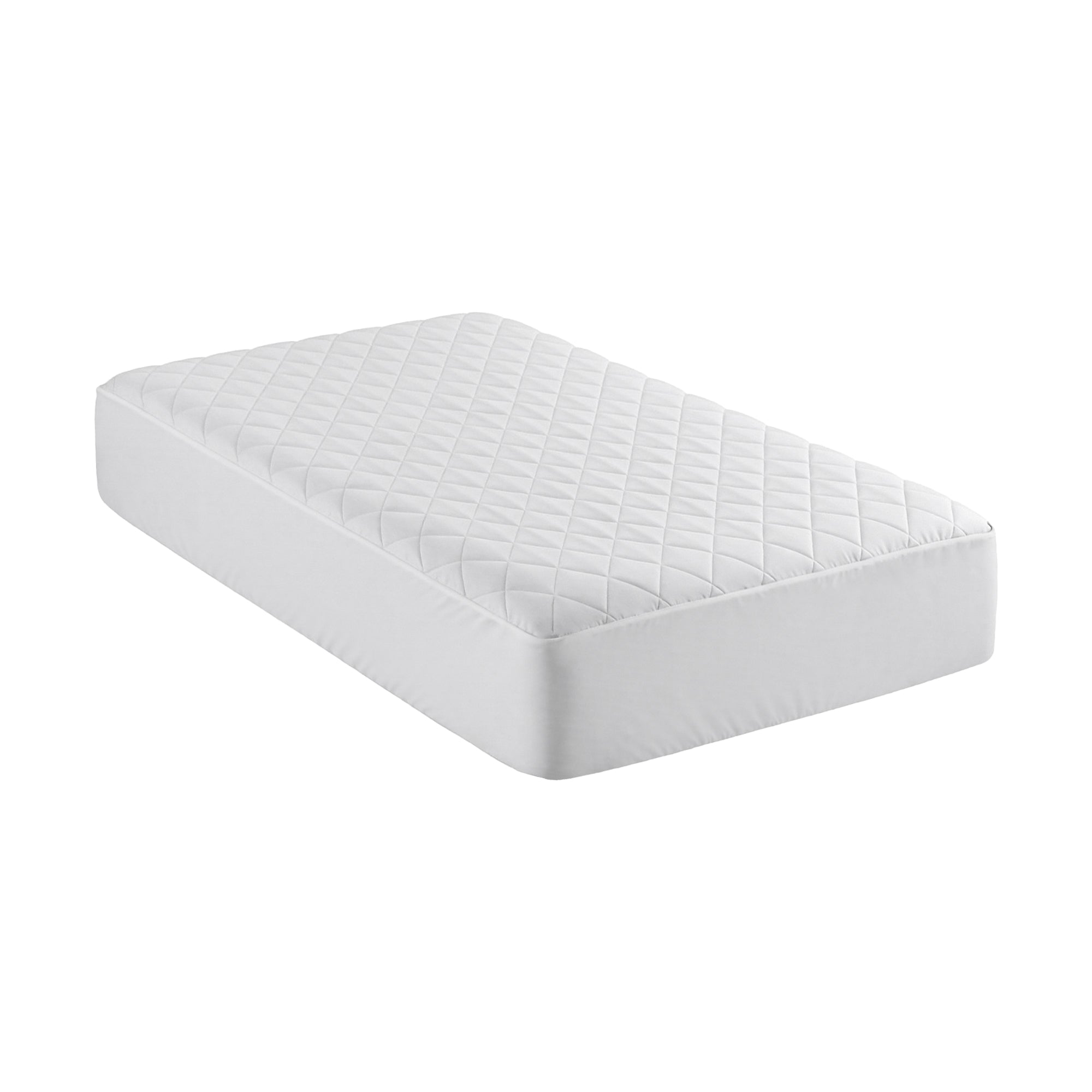 Giselle Waterproof Mattress Protector 100% Cotton Quilted Fitted Cover Single - Free Delivery