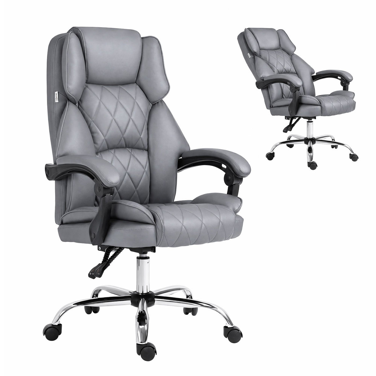 Artiss Executive Office Chair Recliner Grey
