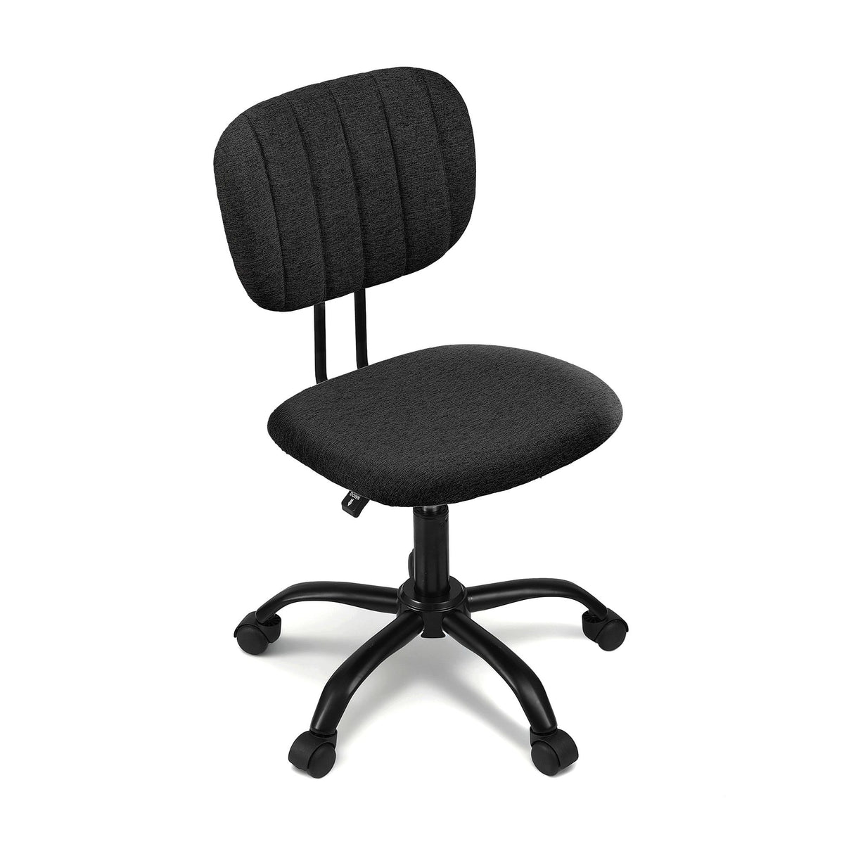 Artiss Armless Office Chair with Wheels, Ergonomic 360° Swivel Home Office Desk
