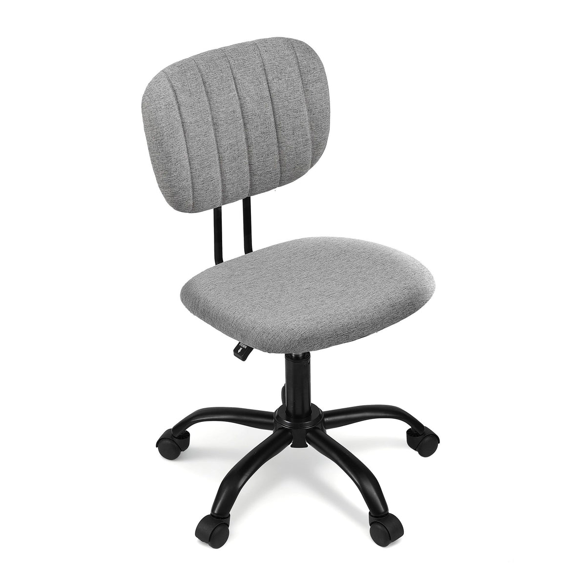 Artiss Armless Office Chair with Wheels, Ergonomic 360° Swivel Home Office Desk