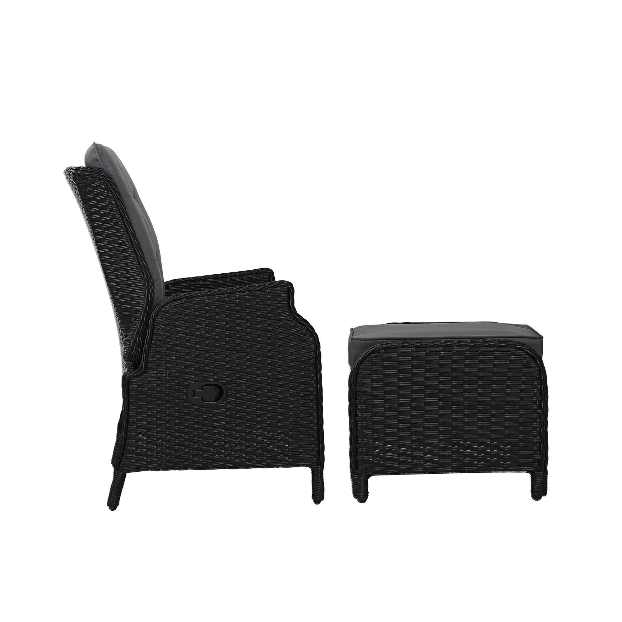 Gardeon Recliner Chair Sun lounge Wicker Lounger Outdoor Furniture Patio