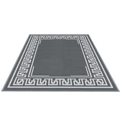 Gardeon Outdoor Rugs 152x244cm Large Carpet Reversible Area Mat PP Dual-Sided Patio Rug Greek Key