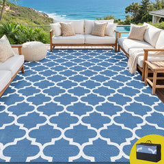 Gardeon Outdoor Rugs 274x366cm Large Carpet Reversible Free Delivery