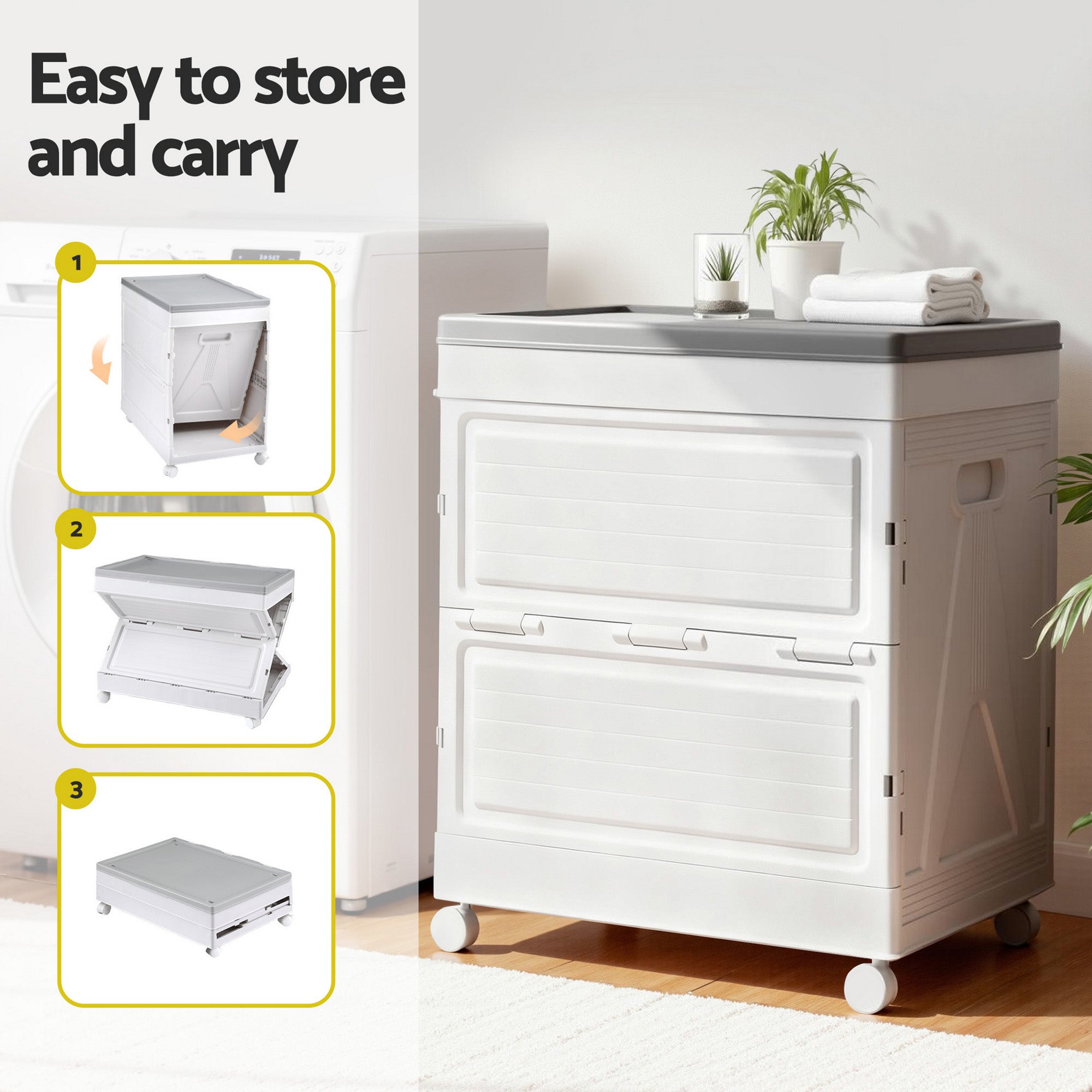 Gardeon 159L Outdoor Storage Box Stackable Cupboard Free Delivery