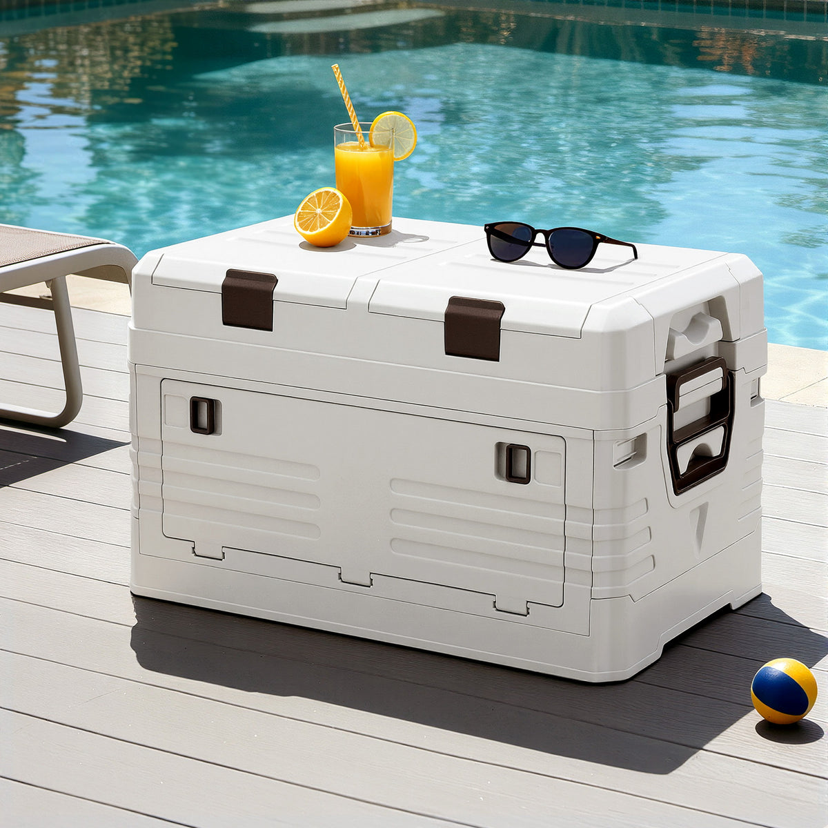 Gardeon 40L Outdoor Storage Box Foldable Camping Free Delivery