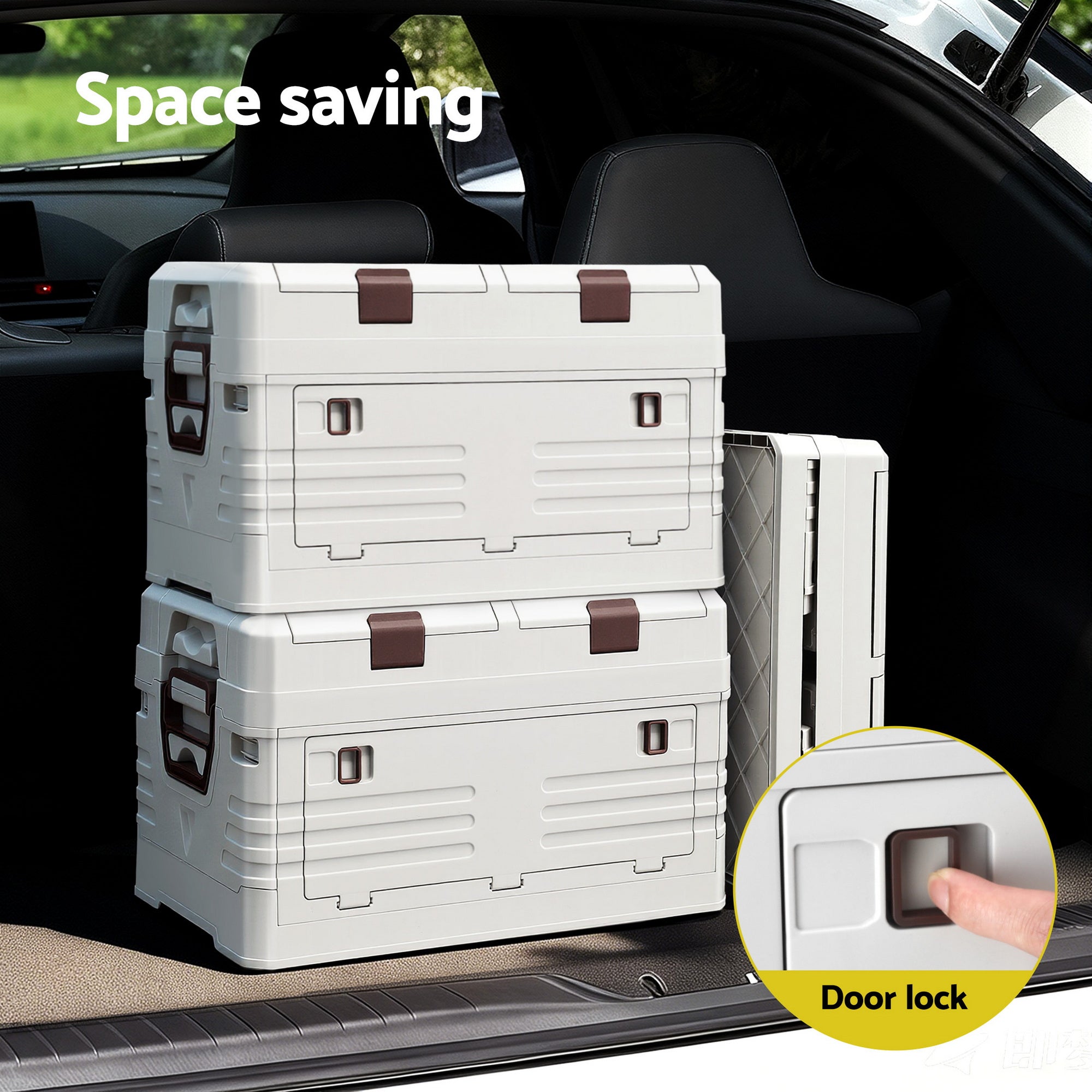 Gardeon 40L Outdoor Storage Box Foldable Camping Free Delivery