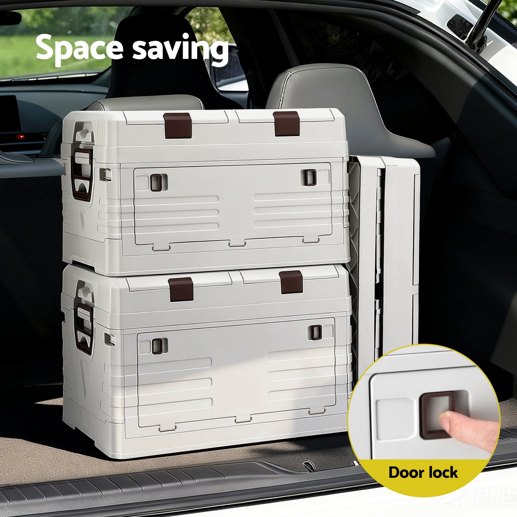 Gardeon 60L Outdoor Storage Box Foldable Camping Free Delivery