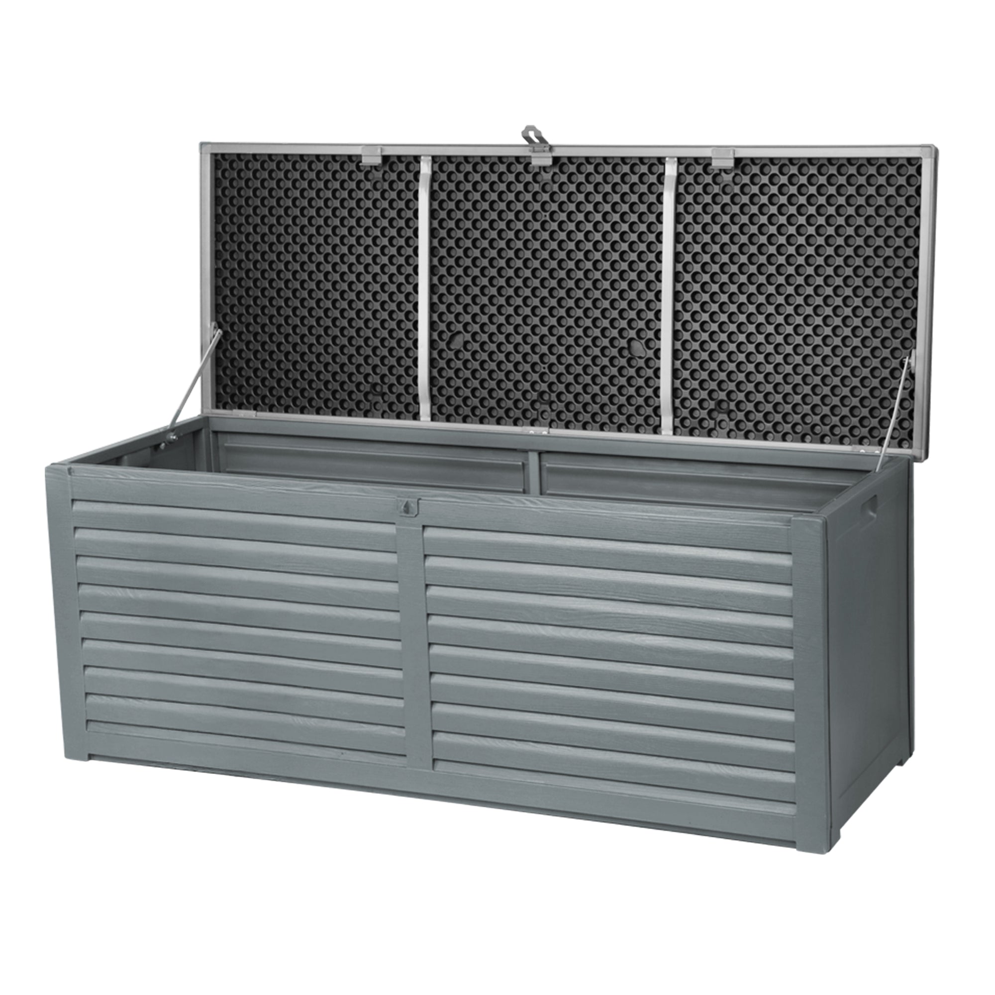 Gardeon Outdoor Storage Box 390L Container Lockable Garden Bench Tools Toy Shed