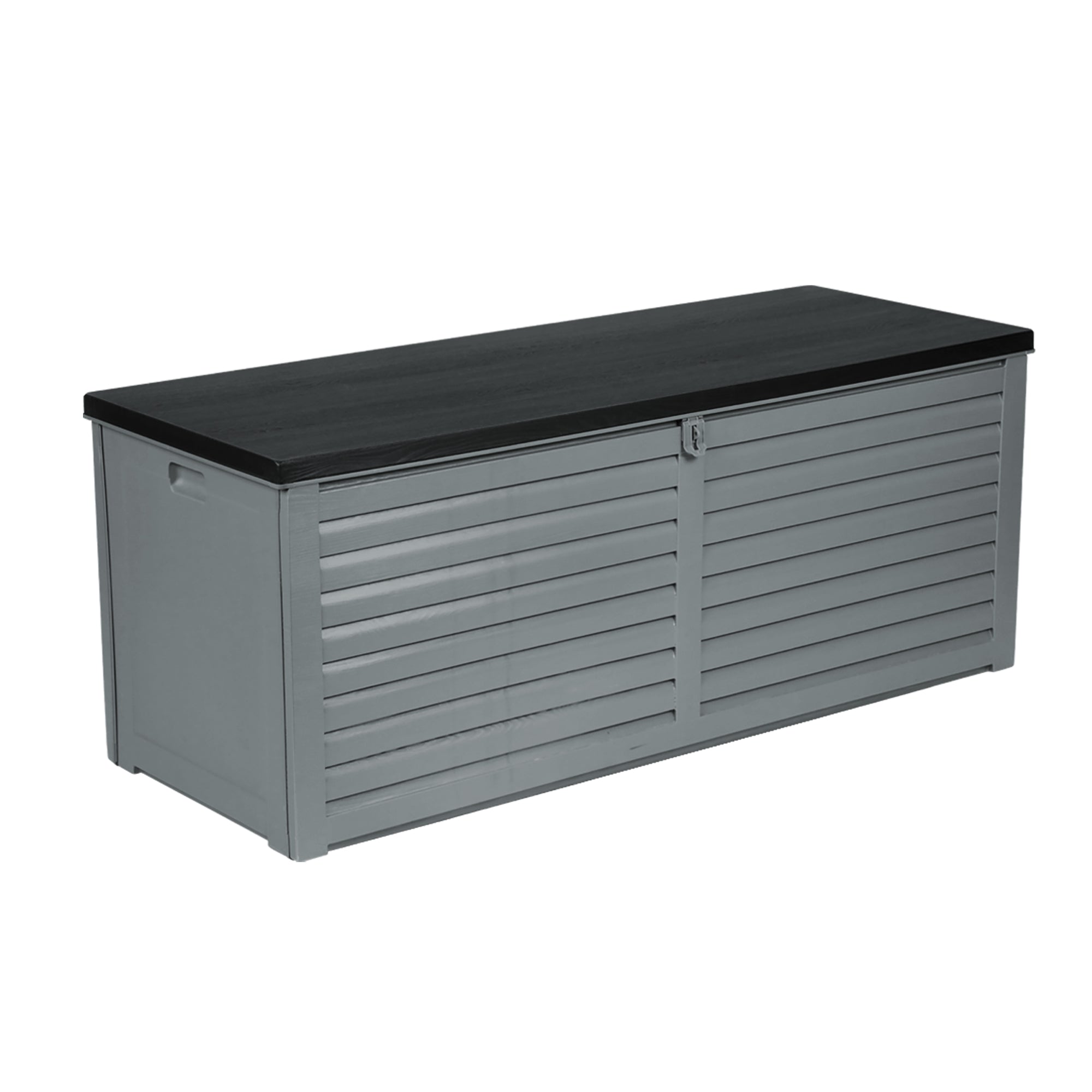 Gardeon Outdoor Storage Box 390L Container Lockable Garden Bench Tools Toy Shed