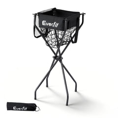 Everfit Portable Ball Cart Foldable Pickleball Tennis Free Delivery