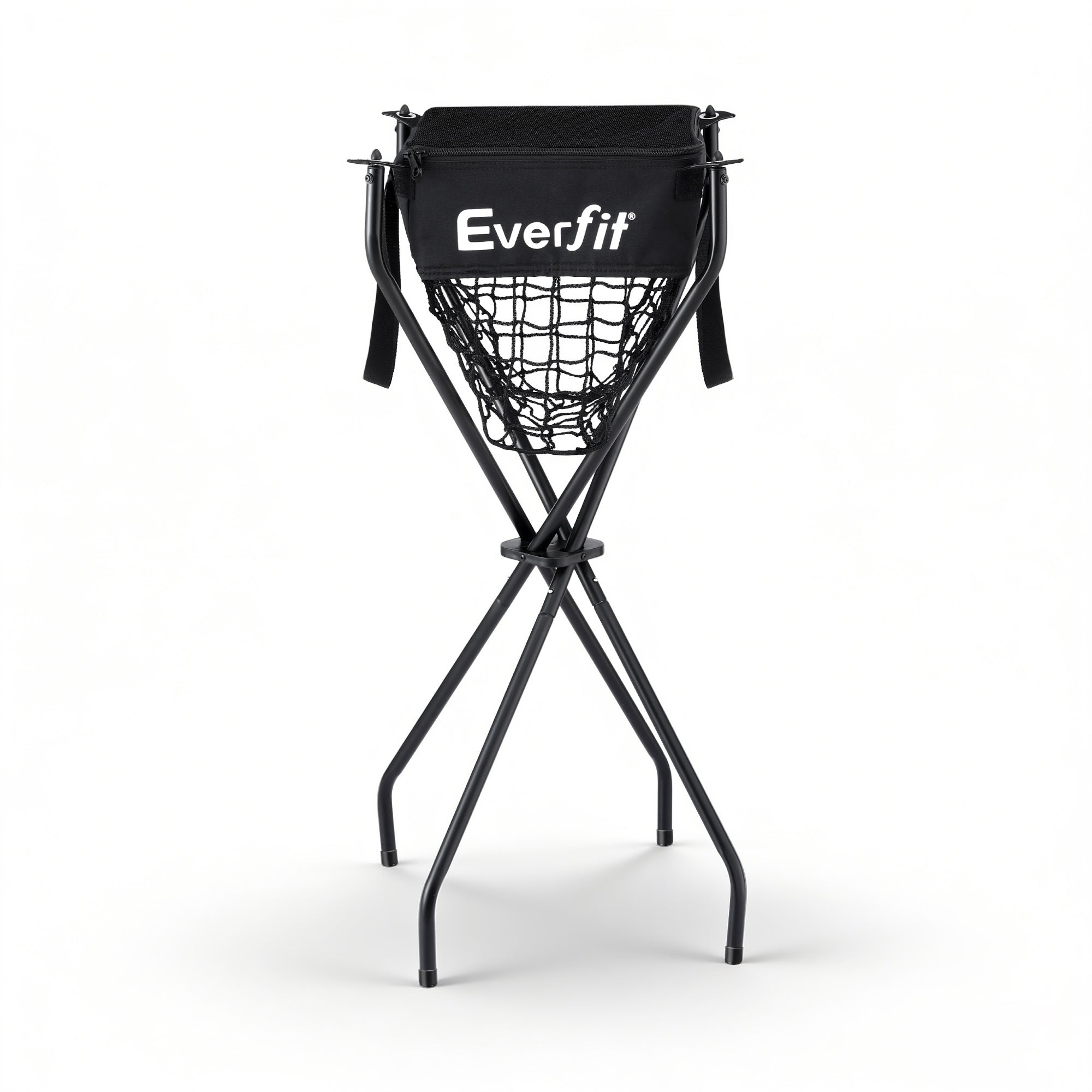 Everfit Portable Ball Cart Foldable Pickleball Tennis Free Delivery